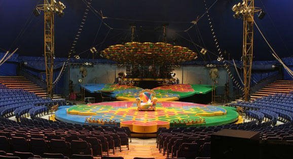 Palco Cirque du Soleil